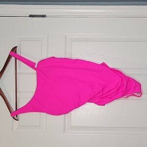 Vibrant Pink One-Piece Swimsuit